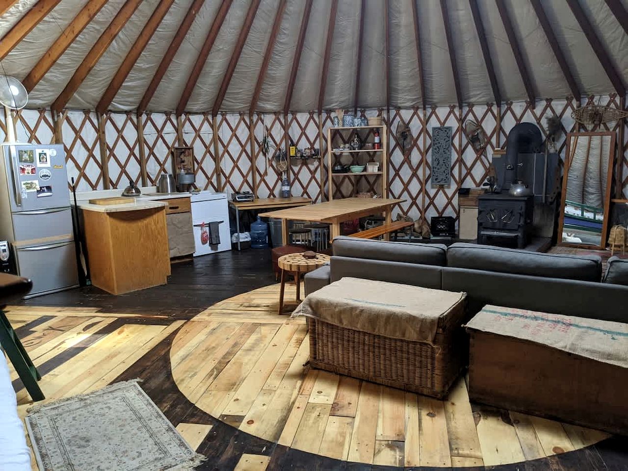 Yurts (Canada, Harrington, Quebec)