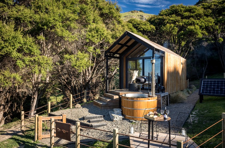 Nook Tiny House, Tiny Houses, Akaroa, New Zealand | Glamping Hub