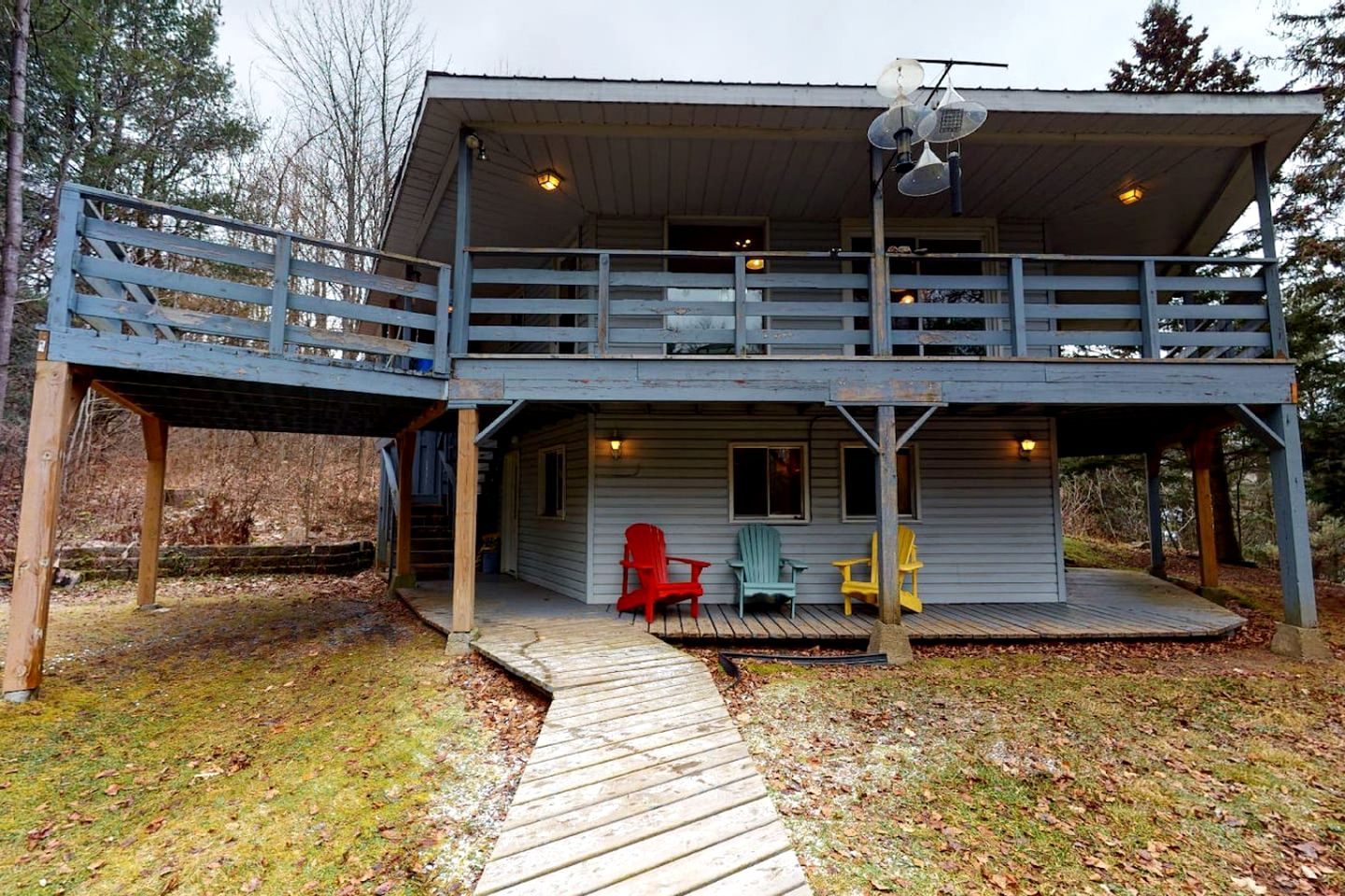 Incredible Unique Cottage Surrounded by Trees for a Wonderful Family Escape in Brighton, Ontario