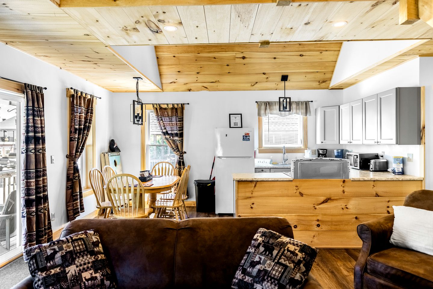 Incredible Wooden Cabin with Fire Pit and Barbecue in Greenville, Maine