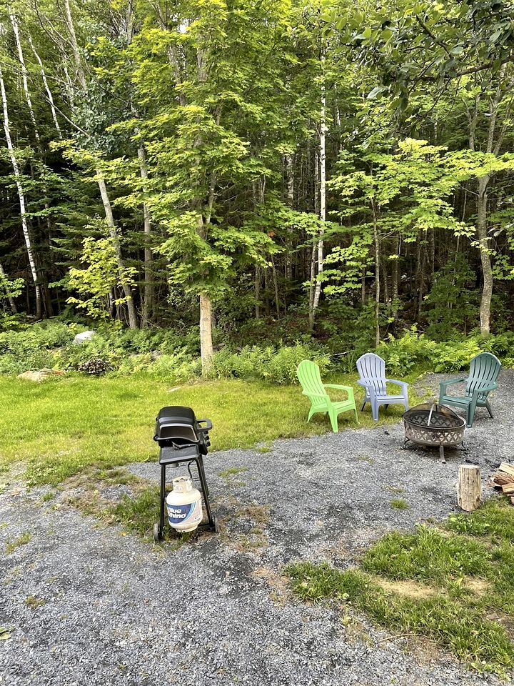 Incredible Wooden Cabin with Fire Pit and Barbecue in Greenville, Maine