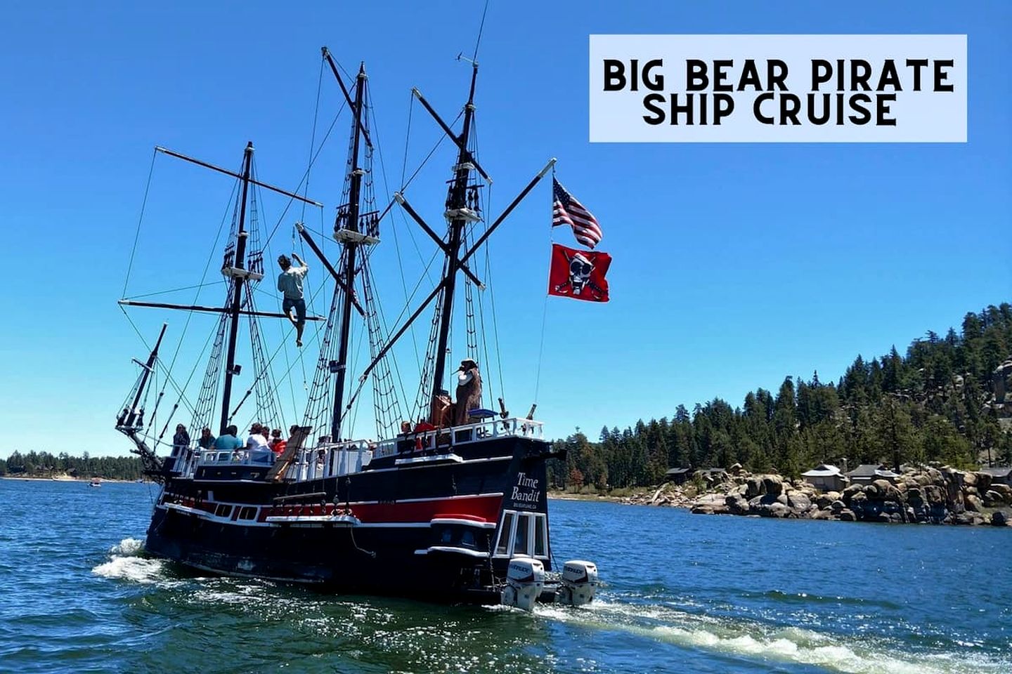 Incredible Wooden Cabin with Hot-tub in Big Bear Lake, California