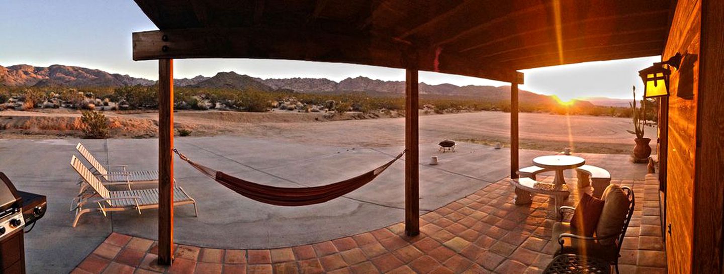 Peaceful Camping Cabin on a Ranch near Joshua Tree National Park, California