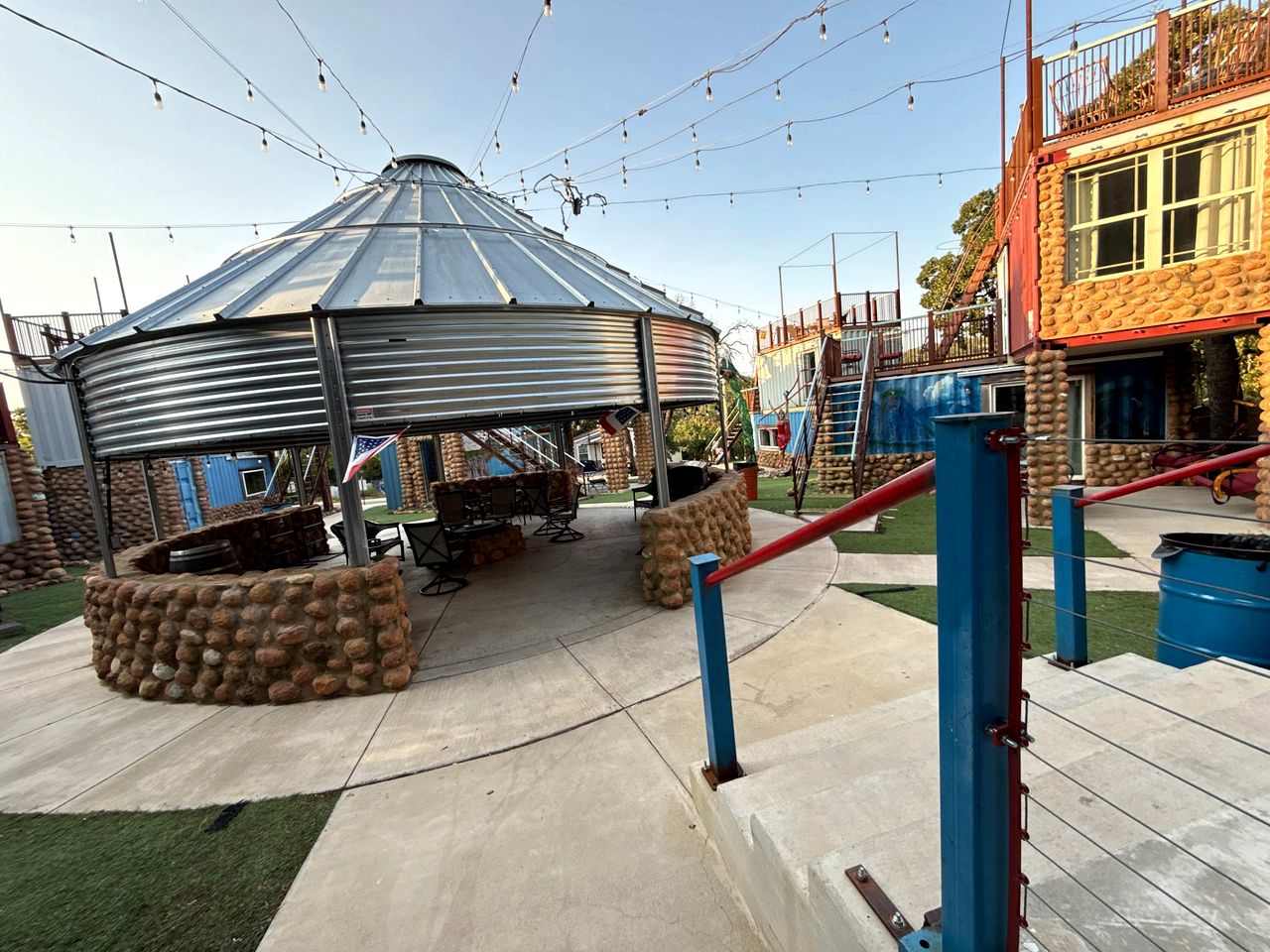 Charming Tiny House with Upper Deck near Fort Sill in Medicine Park, OK