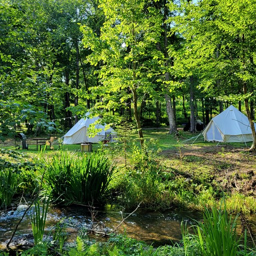 Incredible Secluded Tipi with Barbecue in Saint Croix Falls, Wisconsin