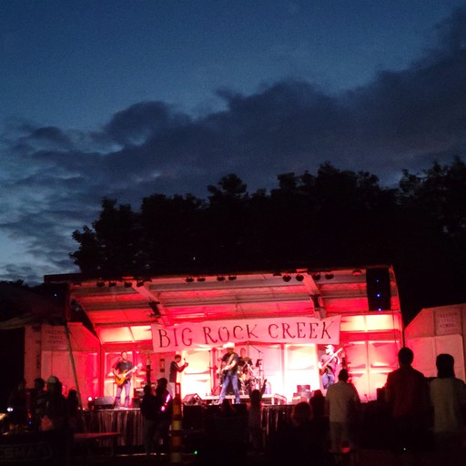 Big Rock Creek, Tipis, Saint Croix Falls, United States of America