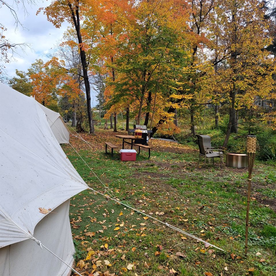 Incredible Secluded Tipi with Barbecue in Saint Croix Falls, Wisconsin