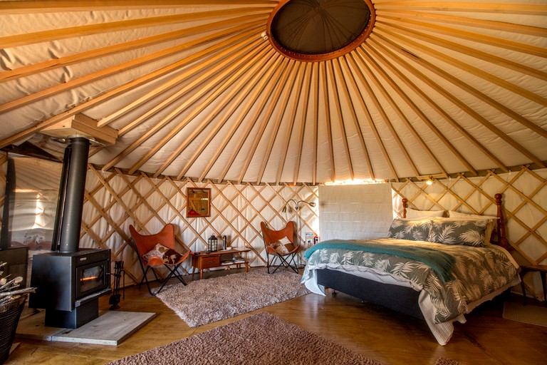 Yurts (Ruatangata West, North Island, New Zealand)