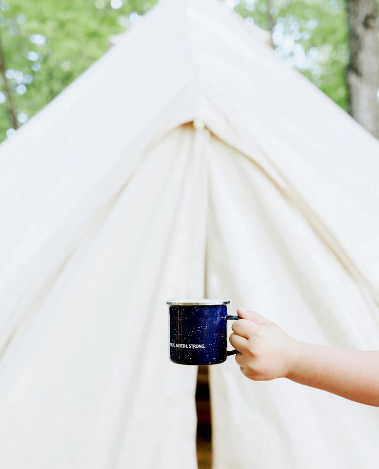 Intimate Luxurious Bell Tent with Fire Pit in Ontario