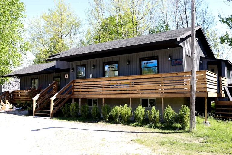 Bell Tents (Canada, Northern Bruce Peninsula, Ontario)