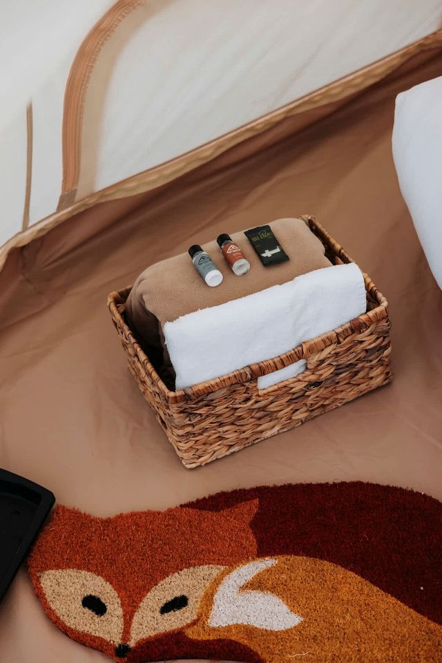 Intimate Luxurious Bell Tent with Fire Pit in Ontario