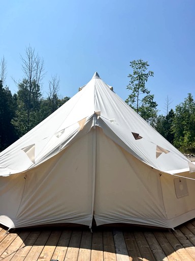 Bell Tents (Canada, Northern Bruce Peninsula, Ontario)