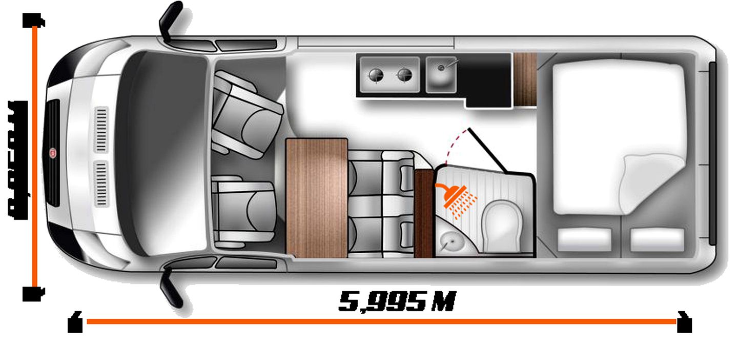 Intrepid Caravan Rental for Four Guests in Algarve, Portugal