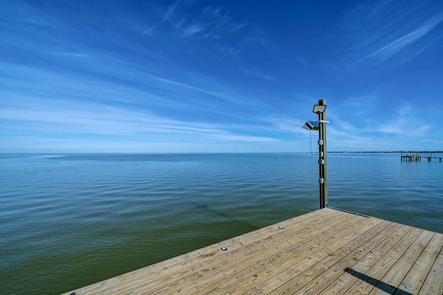 Scenic Bayfront Vacation Home with Private Fishing Pier near Fulton in Rockport, Texas