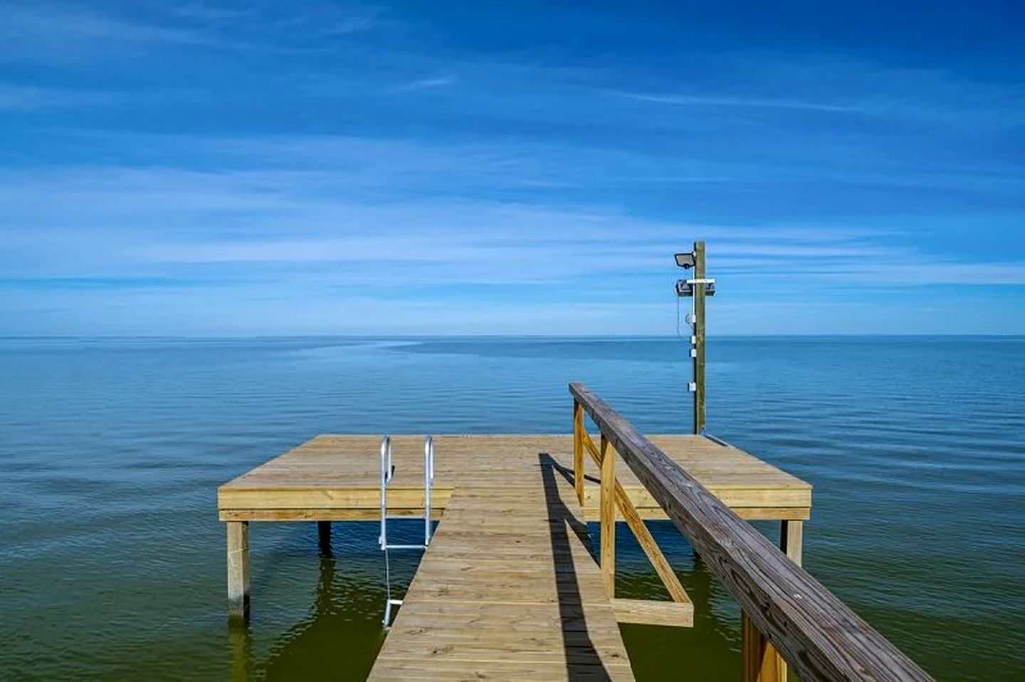 Scenic Bayfront Vacation Home with Private Fishing Pier near Fulton in Rockport, Texas