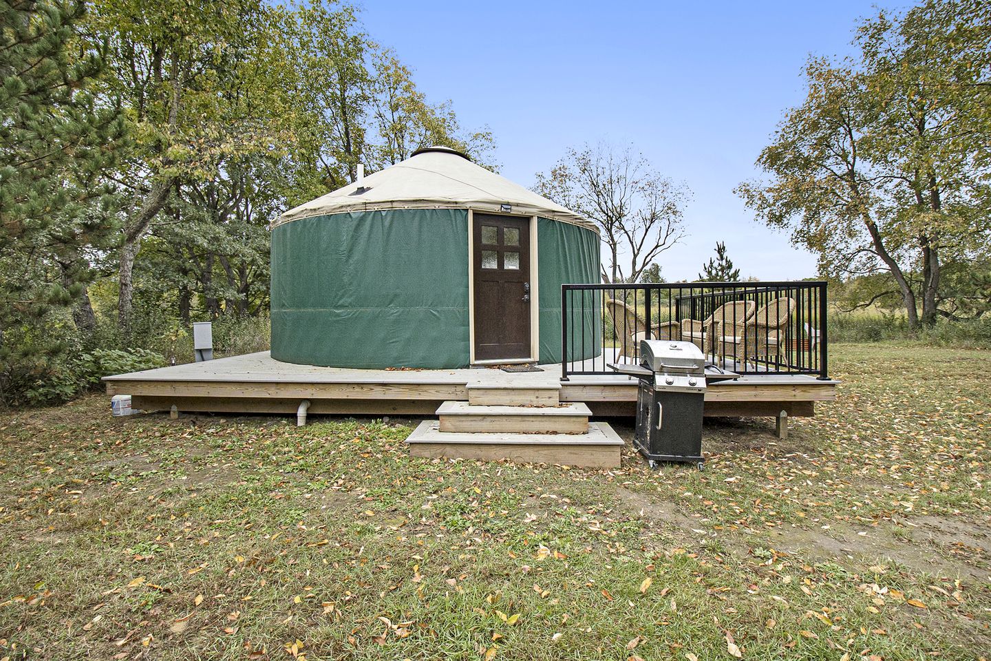 Luxury Wilderness Yurt in Northern MI Glamping!, Yurts, Sears, United