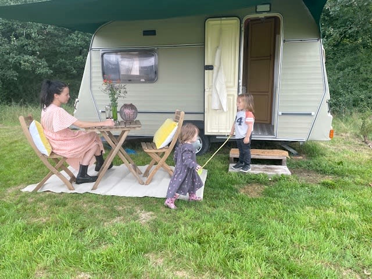 Peaceful Countryside Caravan Escape with Outdoor Living in England, United Kingdom