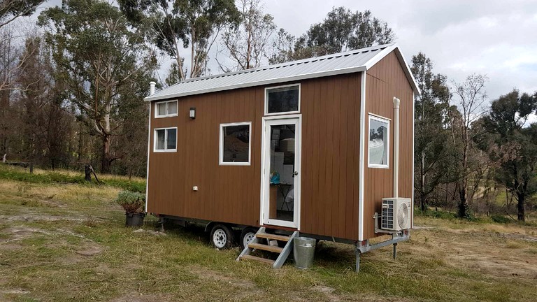 Tiny home for glamping in Victoria