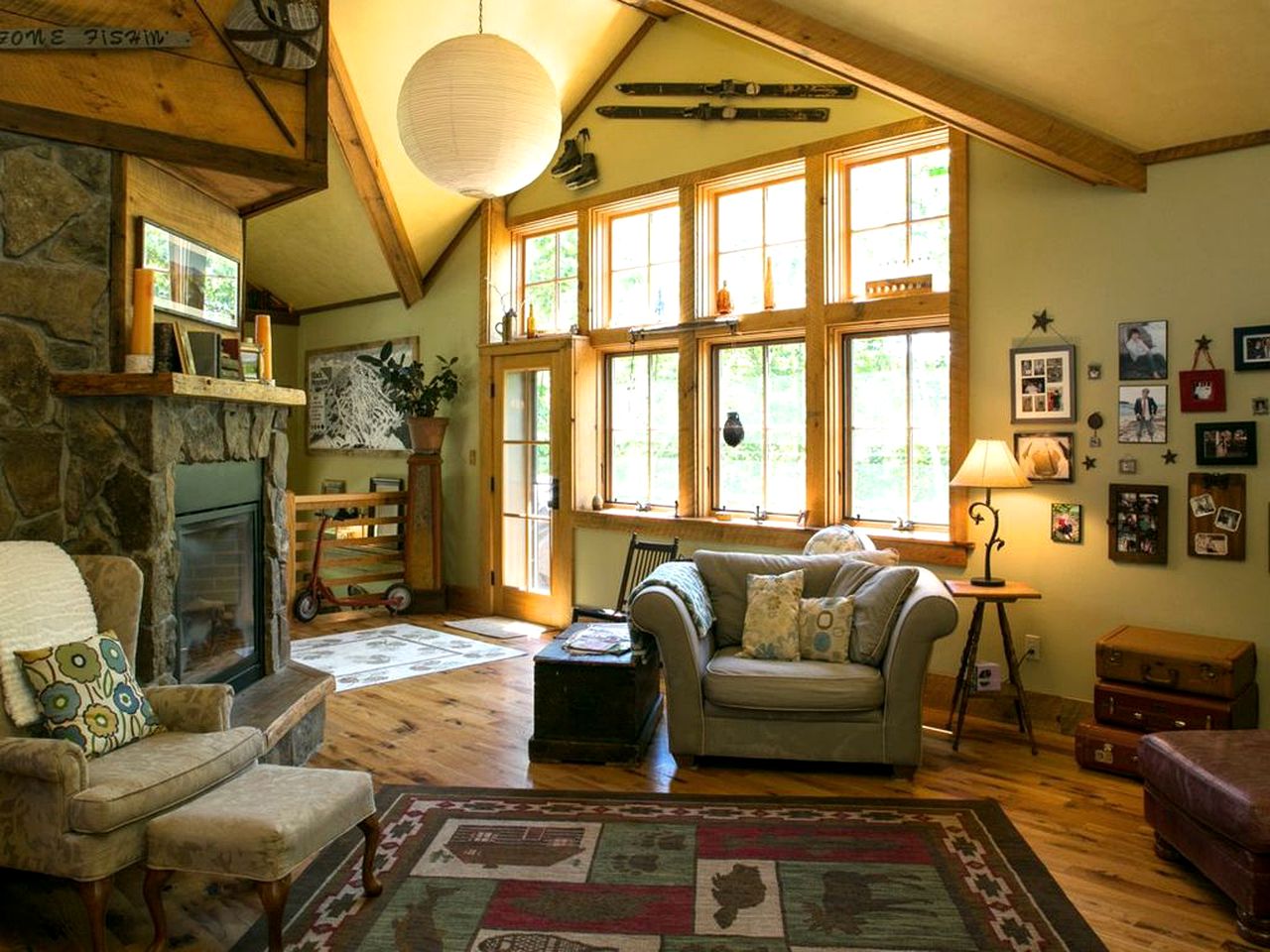 Private Rustic Cabin with Ski-In and Ski-Out Access in Jackson, New Hampshire