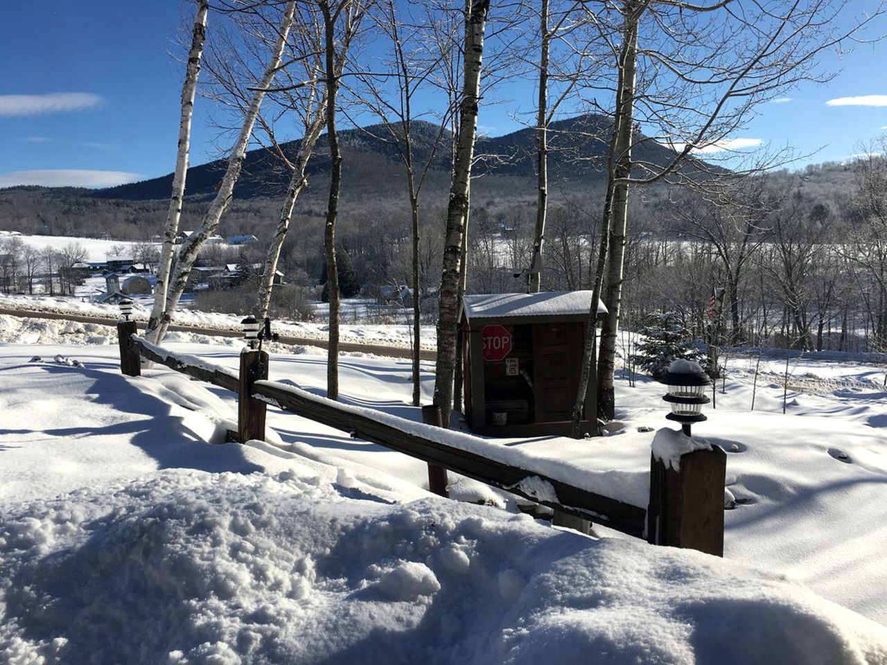 Private Rustic Cabin with Ski-In and Ski-Out Access in Jackson, New Hampshire