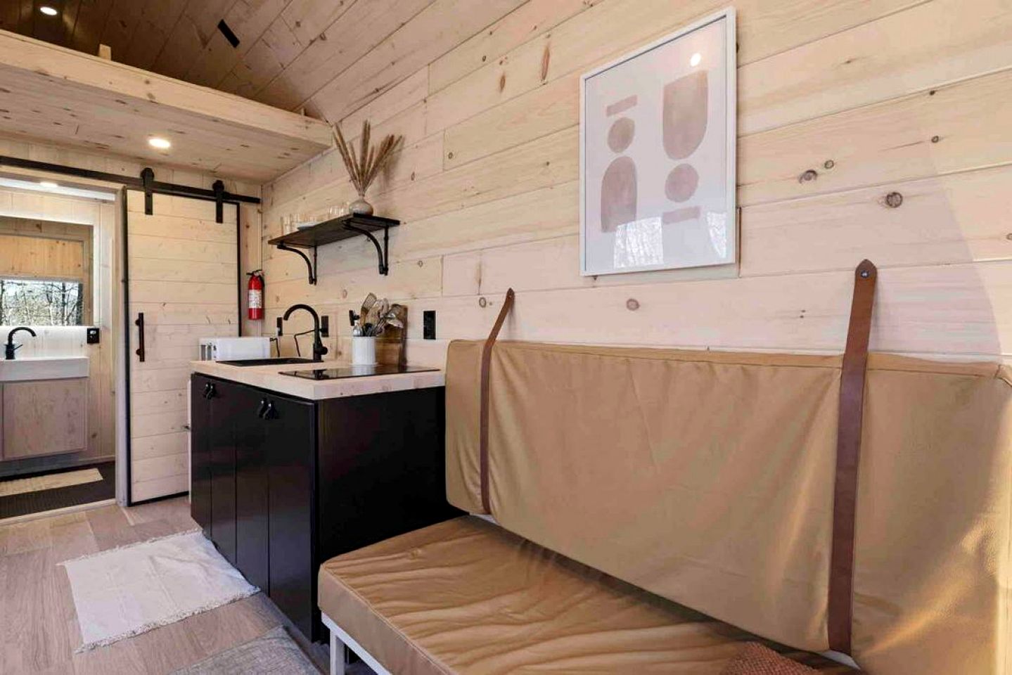Incredible Tiny House with Fire Pit in Swannanoa, North Carolina