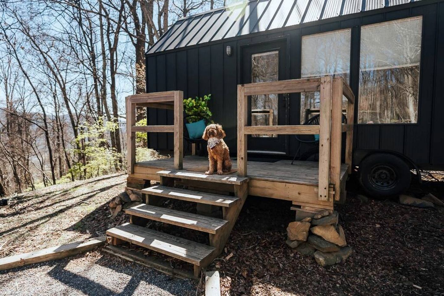 Incredible Tiny House with Fire Pit in Swannanoa, North Carolina