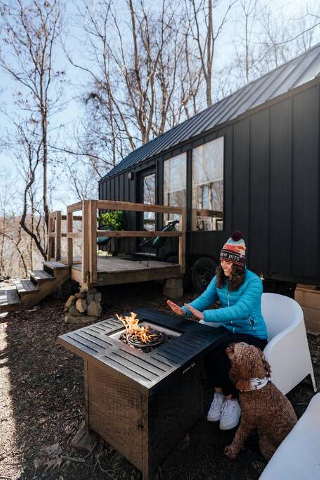 Incredible Tiny House with Fire Pit in Swannanoa, North Carolina
