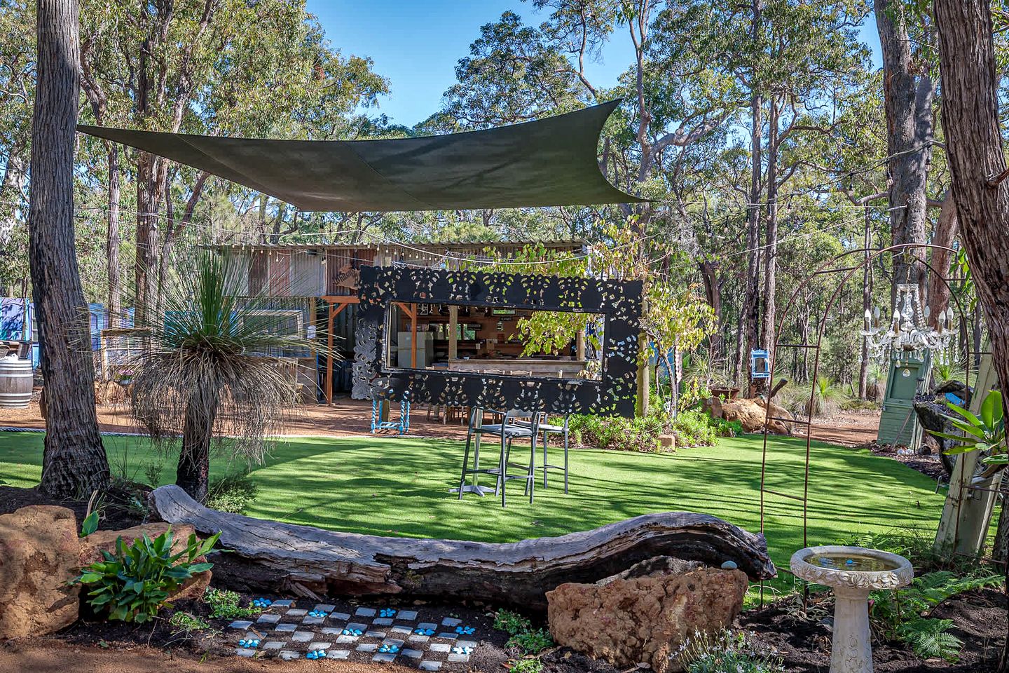 Peaceful Tiny House Retreat with Garden Pavilion near Armadale, Bedfordale WA