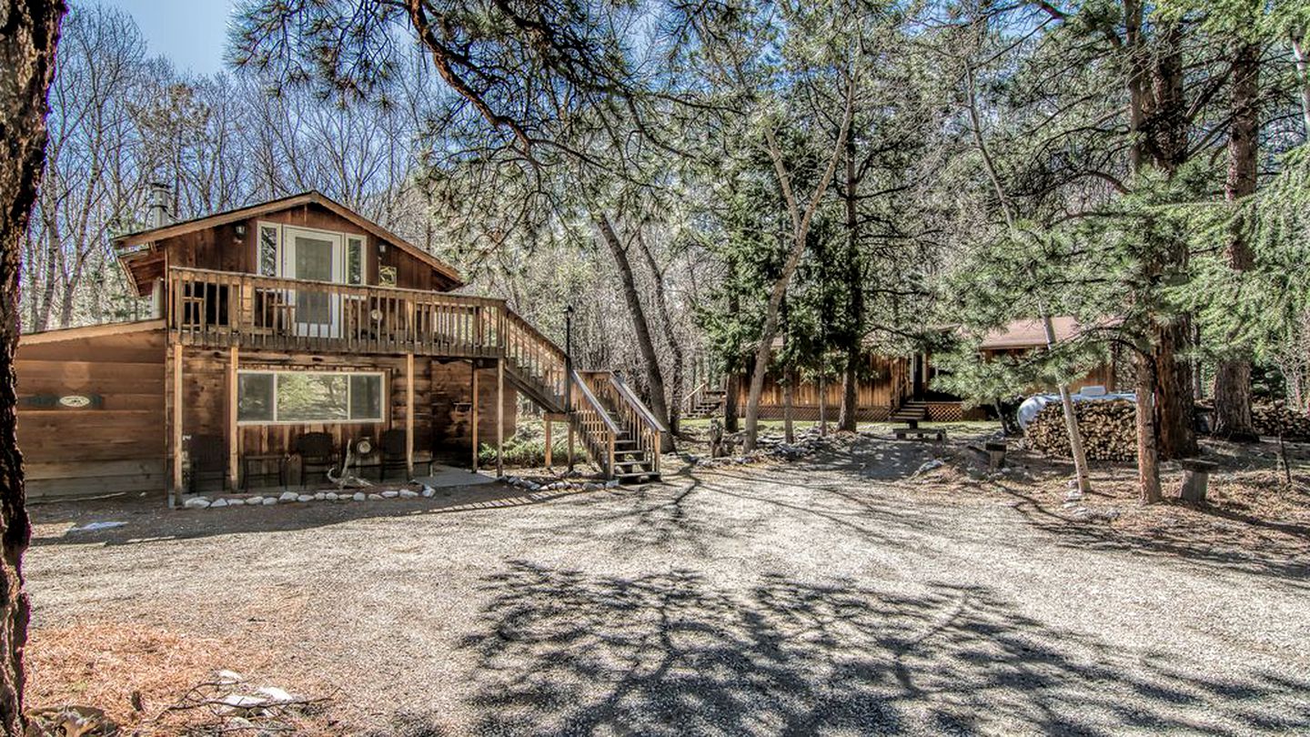 Peaceful Woodland Cabin Rental near Mount Princeton Hot Springs Resort in Colorado