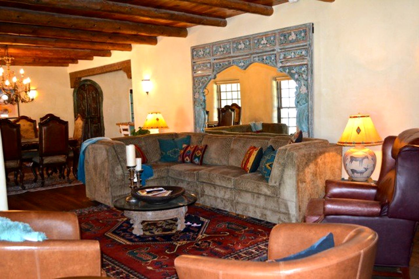 Southwestern Charm at Luxury Adobe Villa with Hot Tub in Taos, New Mexico