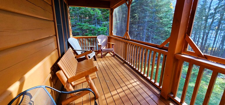 Cabins (United States of America, Lily Bay Township, Maine)