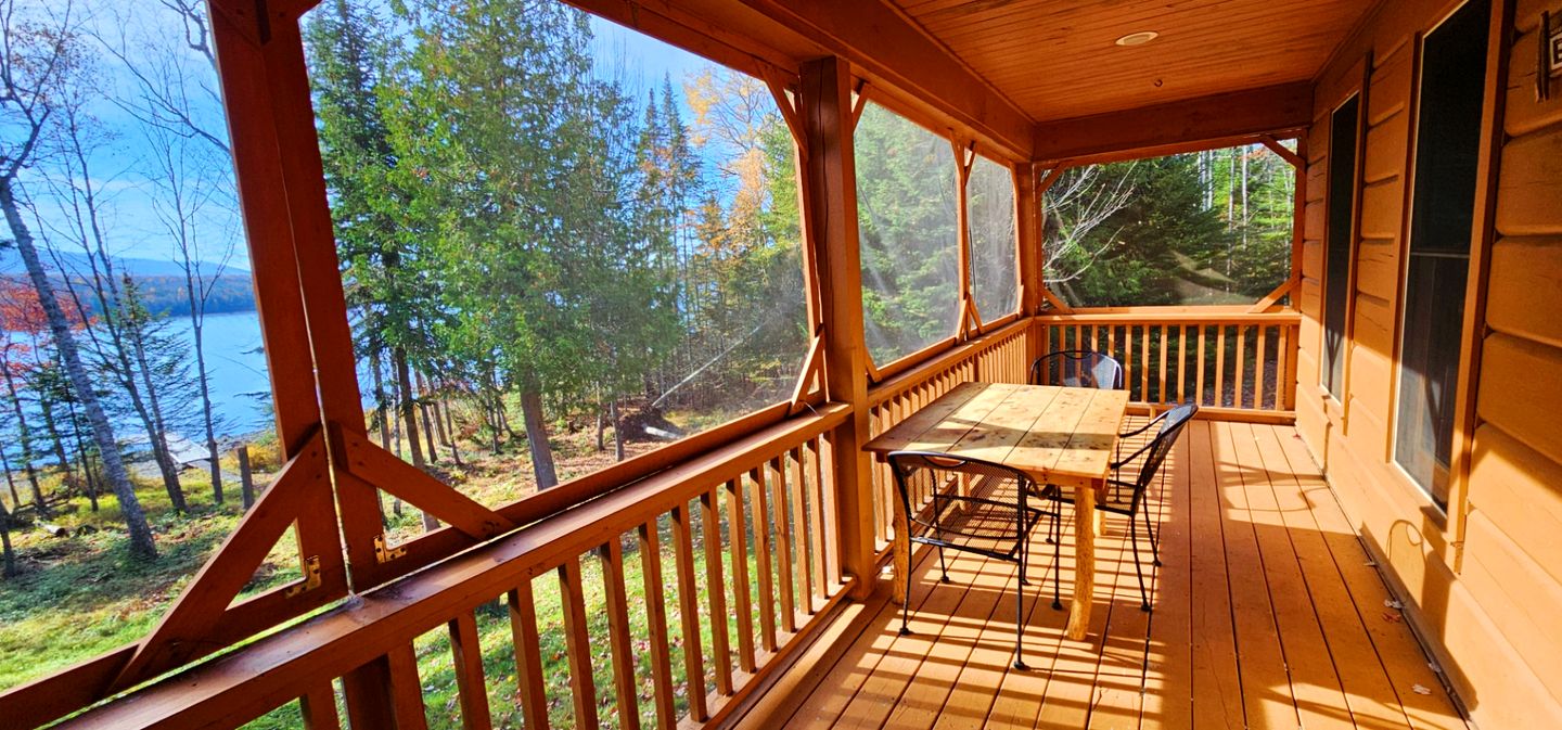 Impressive Cabin with Stunning Forest Sights in Lily Bay Township, Maine