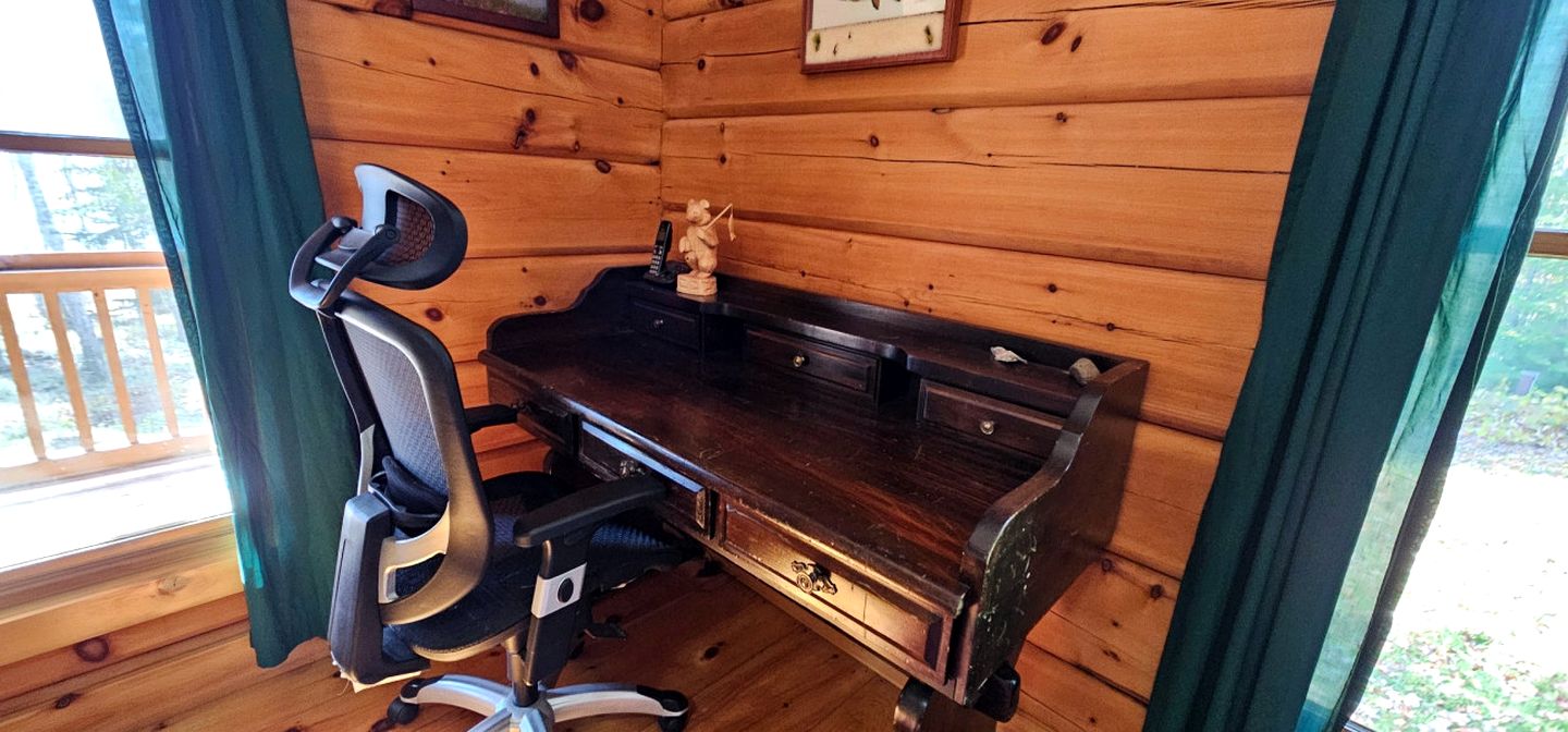 Impressive Cabin with Stunning Forest Sights in Lily Bay Township, Maine