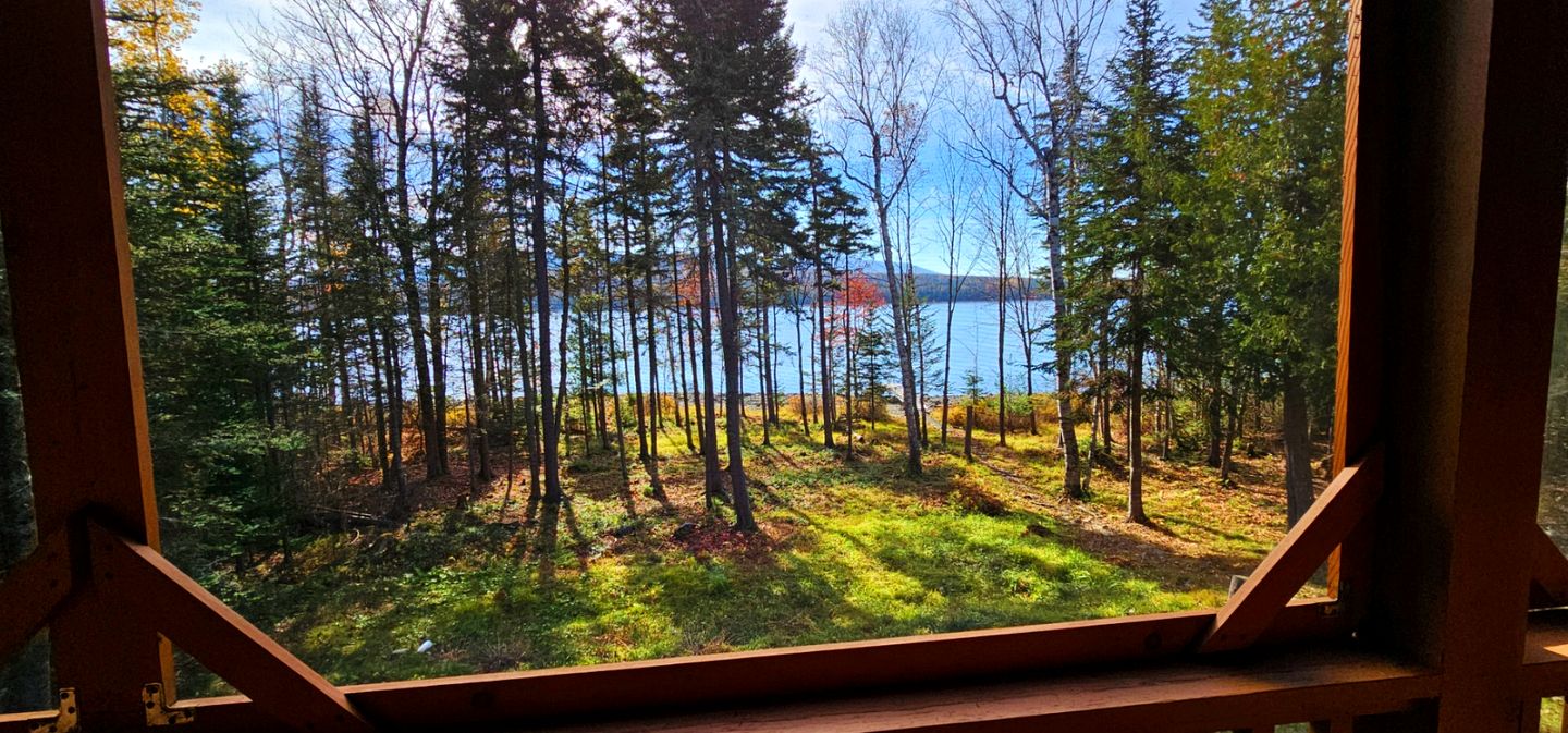 Impressive Cabin with Stunning Forest Sights in Lily Bay Township, Maine