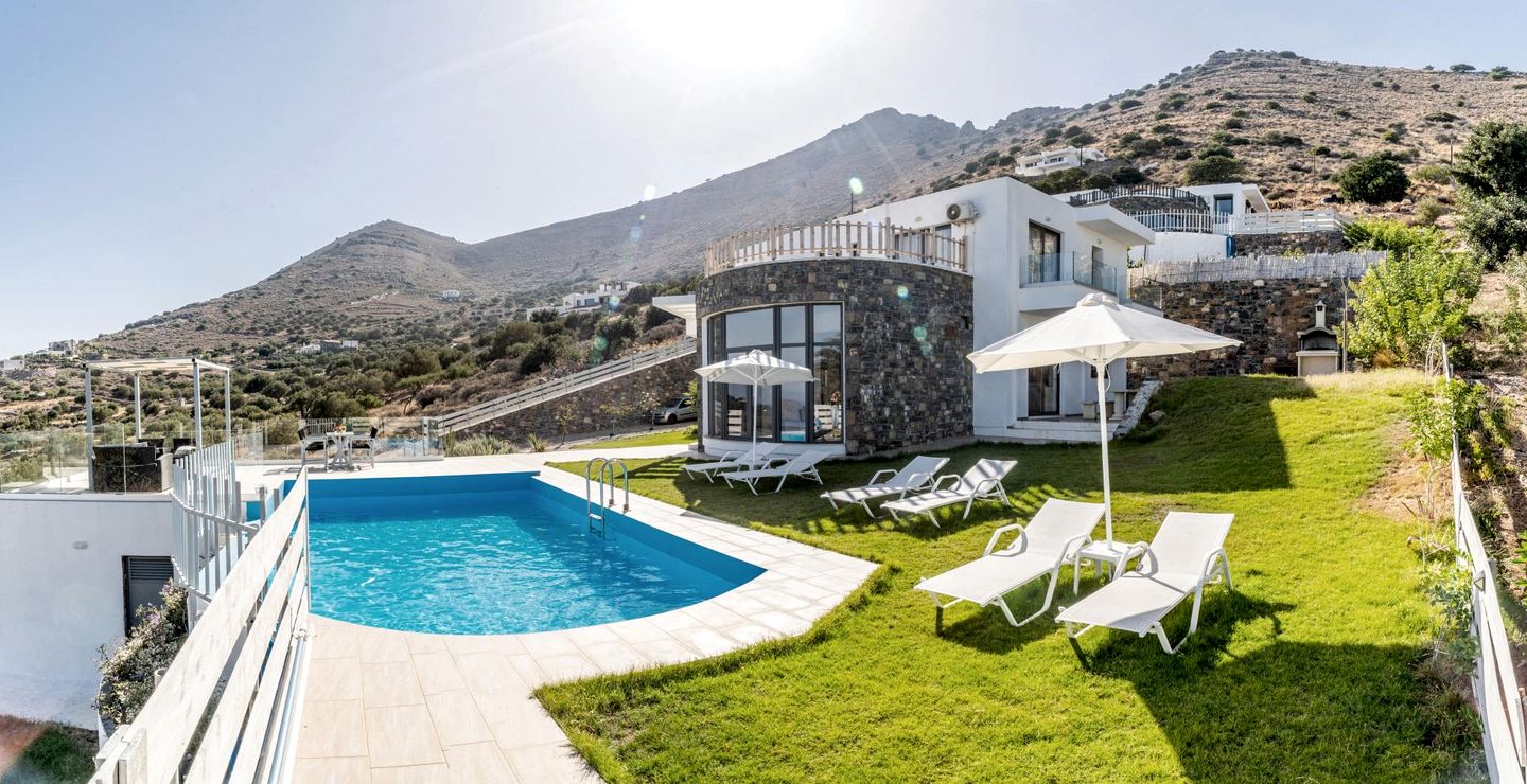 Celestial Villa Escape near Cretan Sea in Greece