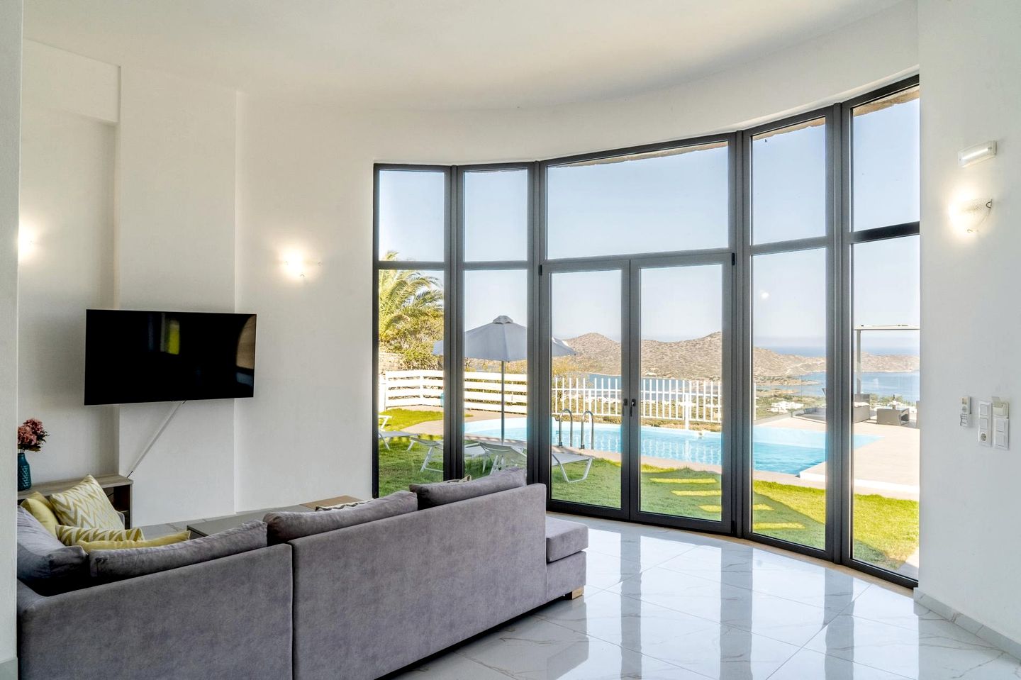 Celestial Villa Escape near Cretan Sea in Greece