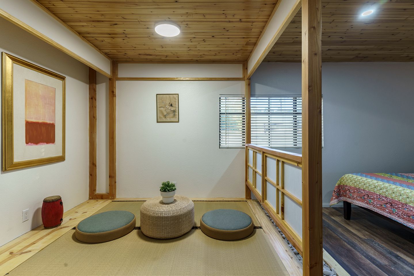 Japanese-Inspired Desert Retreat with 3 King Beds, Scenic Views & Modern Comforts in Joshua Tree, California