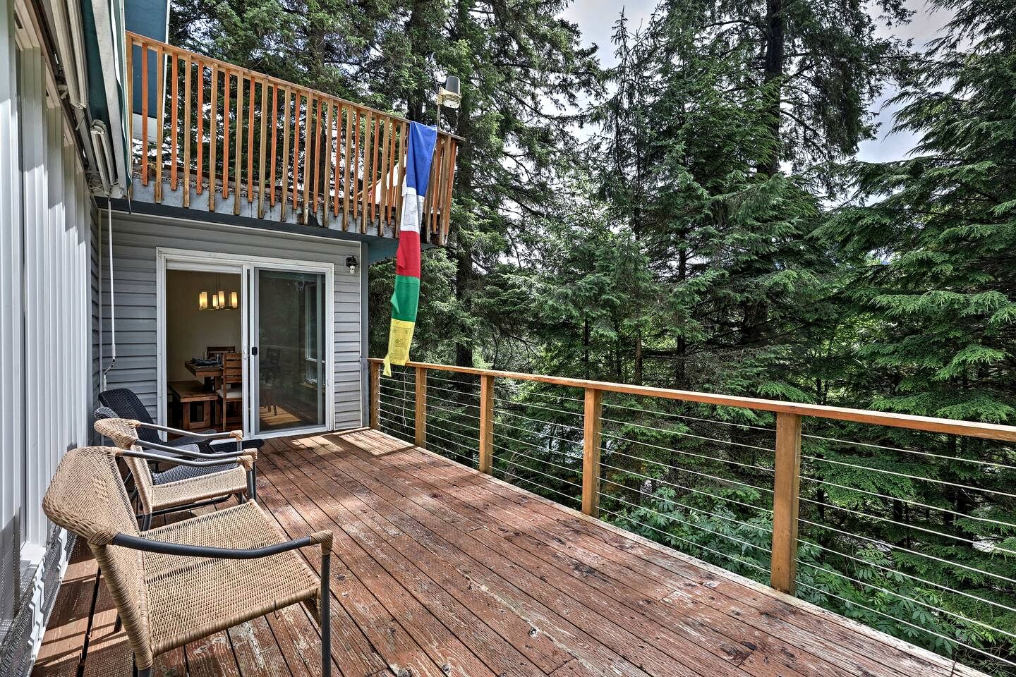Spacious Mountain-View Retreat with Hot Tub Near Trails and Downtown in Juneau, Alaska