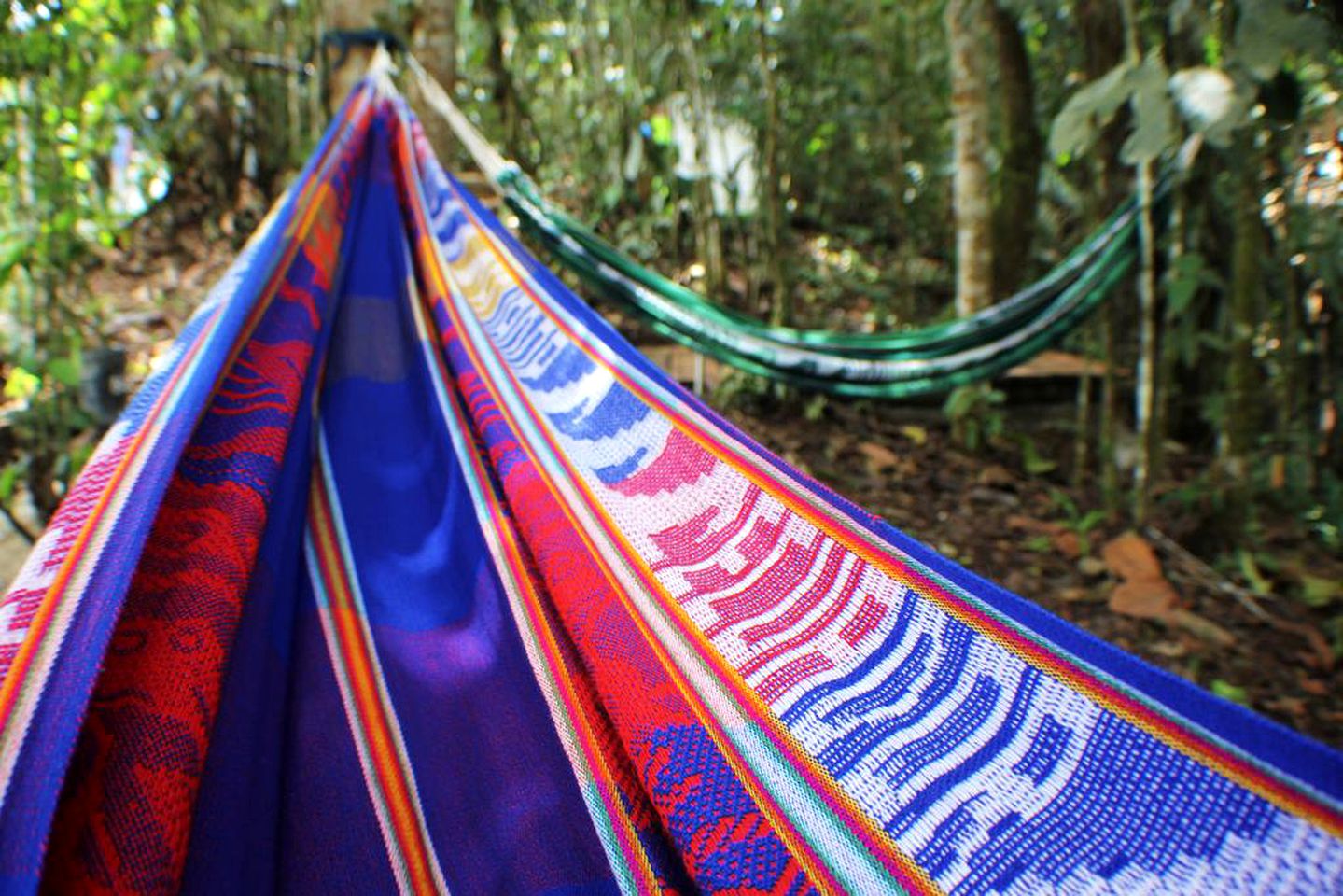 Simple A-Frame Cabin Rental with Incredible Mountain Views in Tena, Ecuador