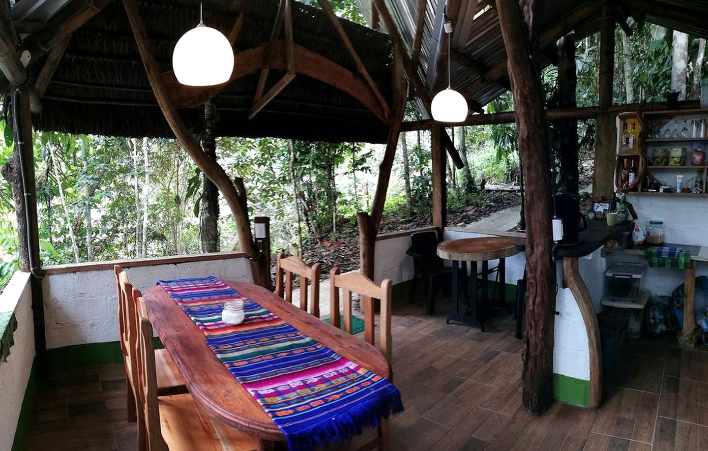 Rustic Bungalow Rental for Unique Vacation in Heart of Jungle in Tena, Ecuador