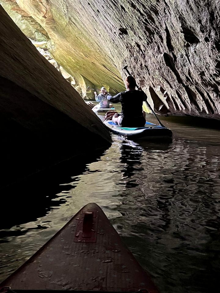 Safari Tent Glamping in Grayson Kentucky with Biking Trails Access