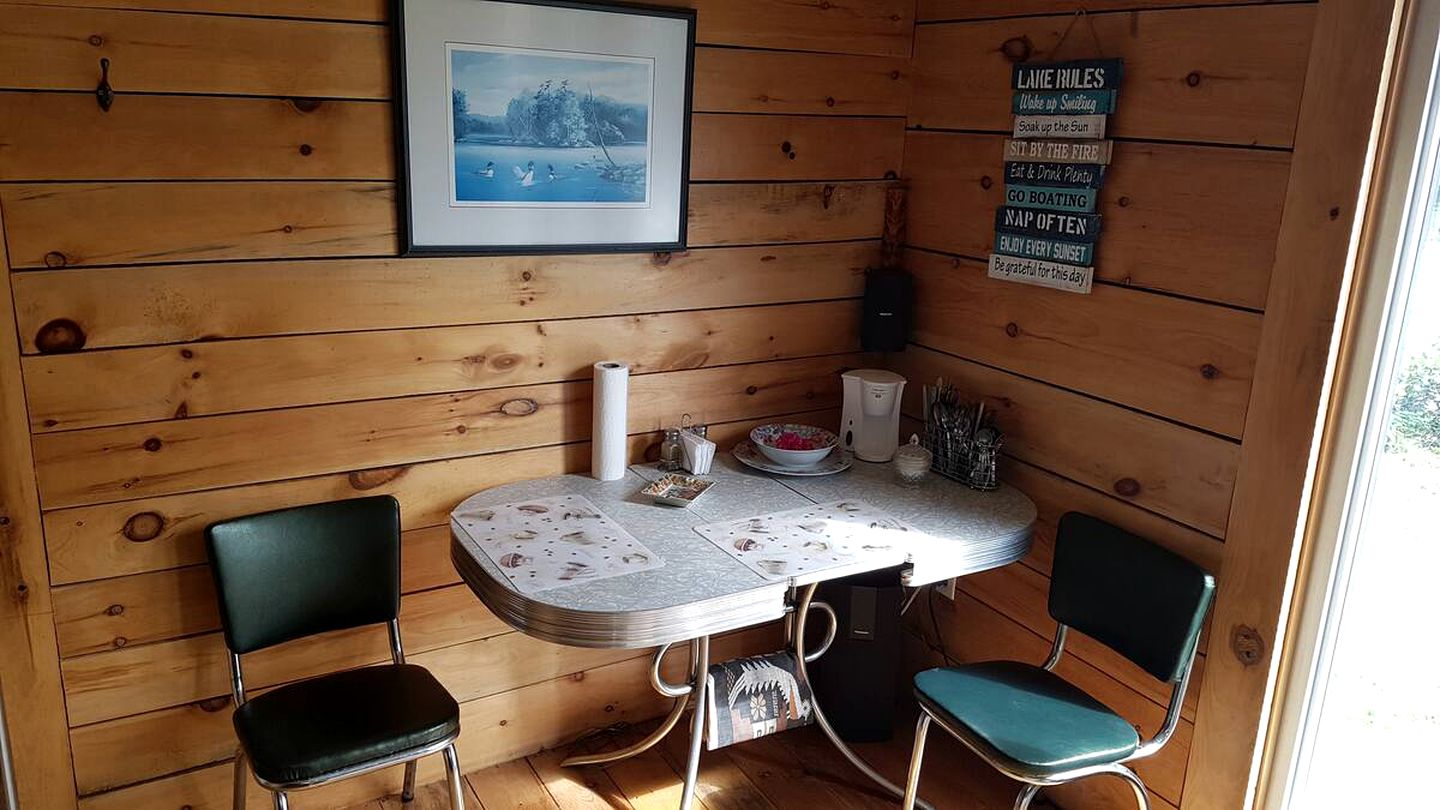Rustic Cabin Rental on Onaping Lake Perfect for a Romantic Getaway in Ontario