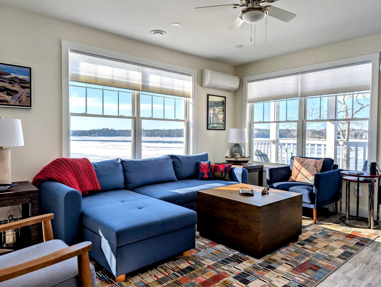 Stunning Waterfront Beach House with Private Beach and Fire Pits near Bar Harbor, Ellsworth Maine