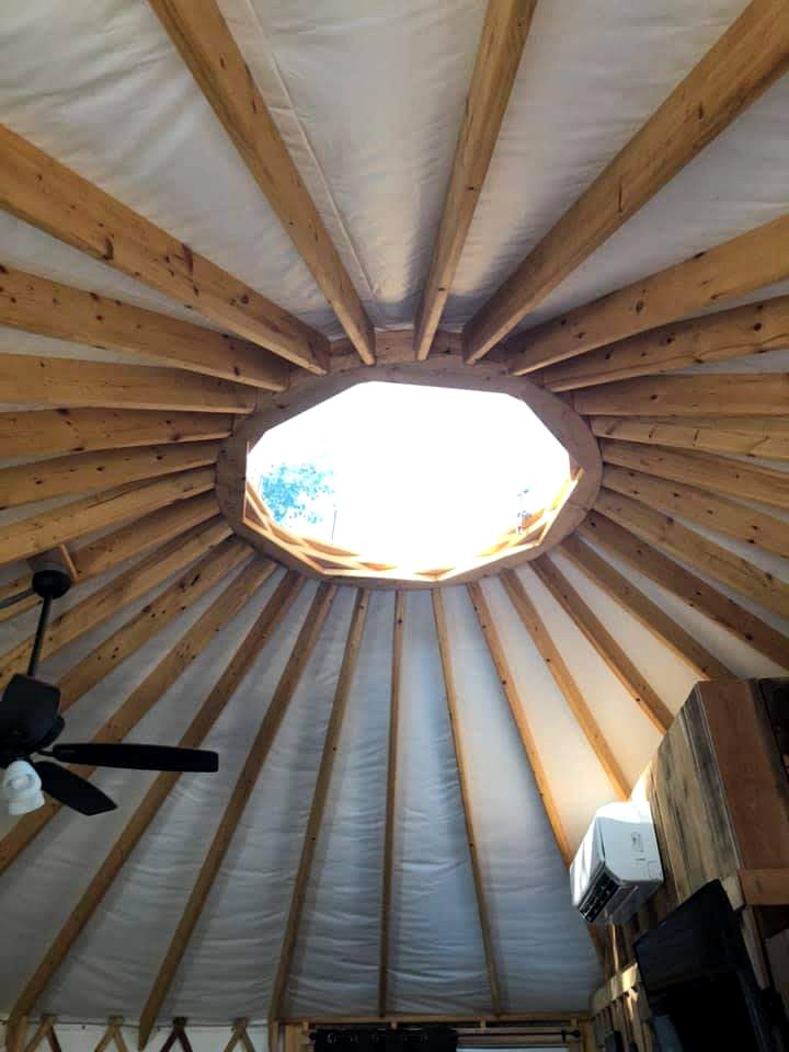 Intimate Yurt Rental Ideal for Romantic Glamping in Virginia