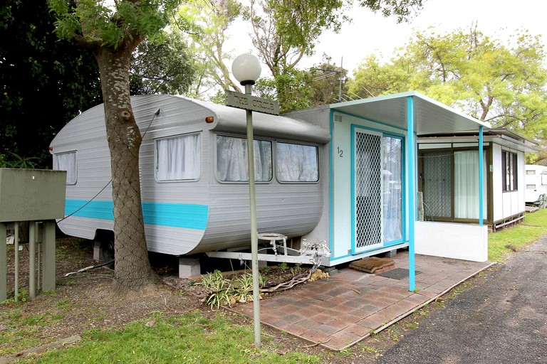 Vintage Caravan In Rye Victoria Mornington Peninsula