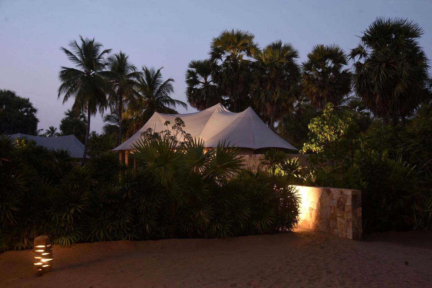 Tented Cabin with a Private Garden for a Romantic Getaway to Kalkudah Beach, Sri Lanka