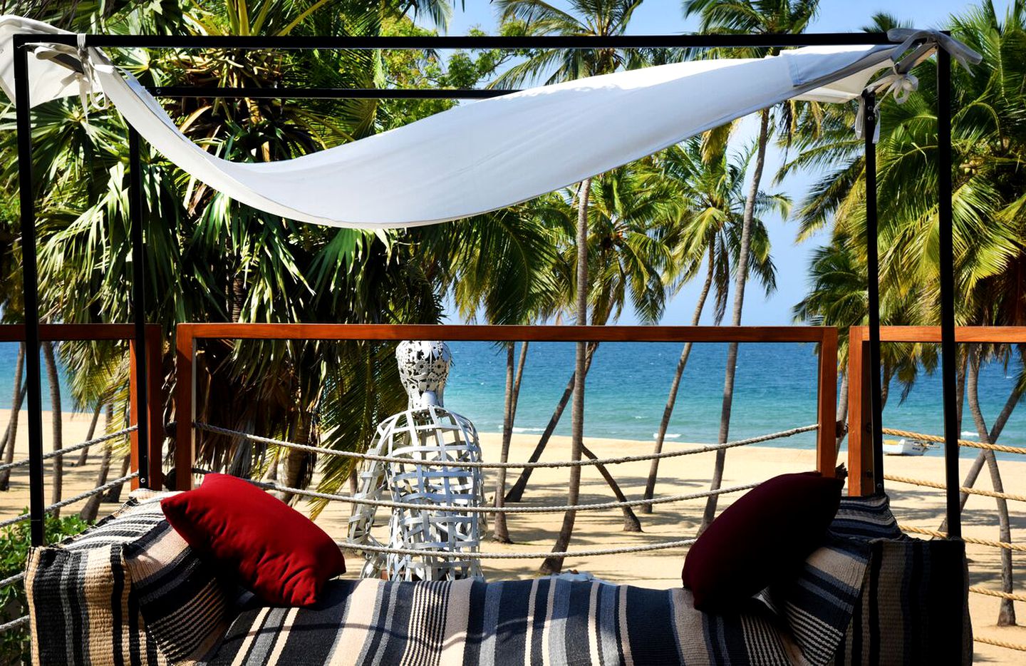 Beachside Tented Cabin Getaway at a Resort near Batticaloa, Sri Lanka