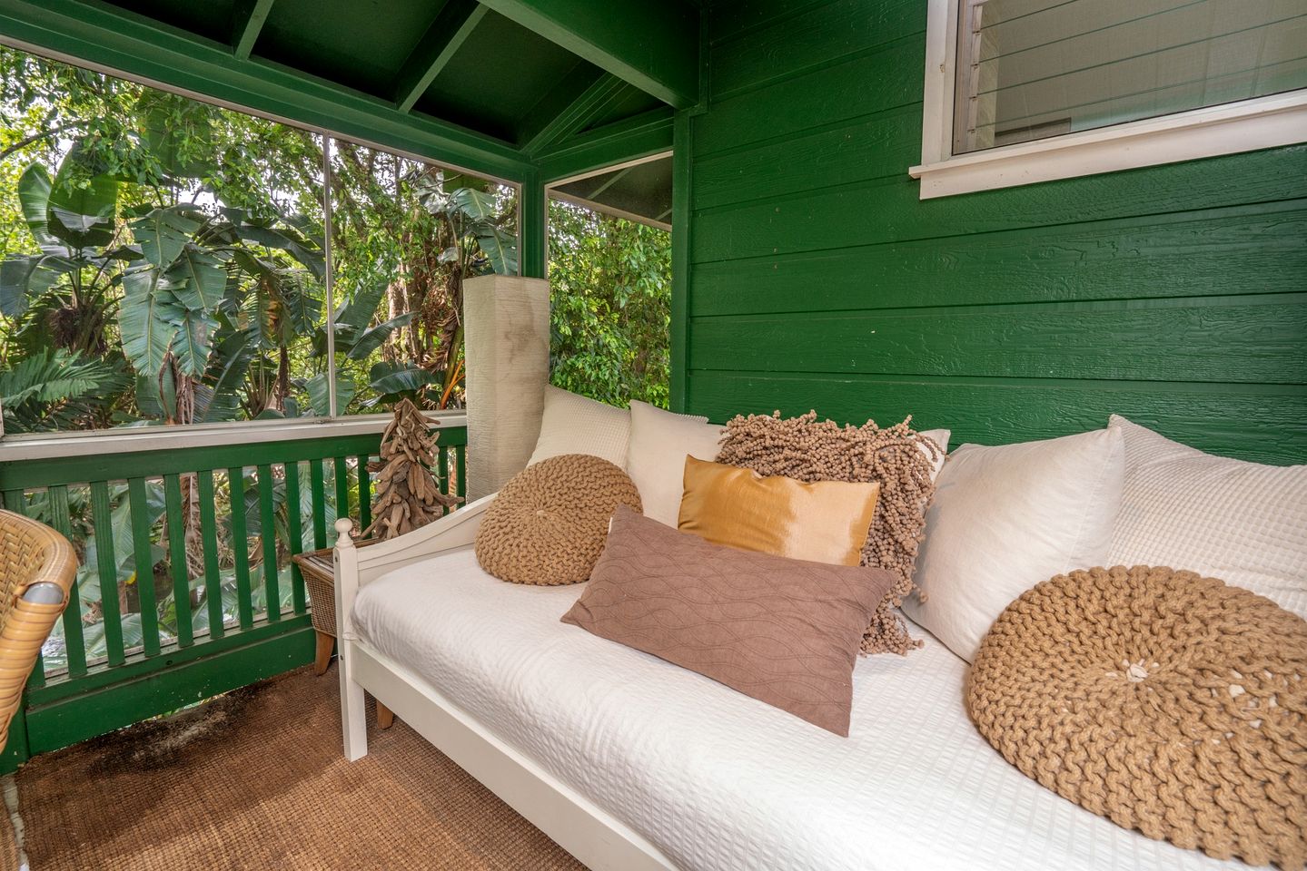 Extraordinary Tree House with Screened-In Lanai and Frontage Along the Wainiha River, Kauai, Hawaii