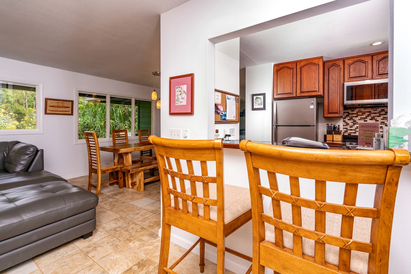 Extraordinary Tree House with Screened-In Lanai and Frontage Along the Wainiha River, Kauai, Hawaii