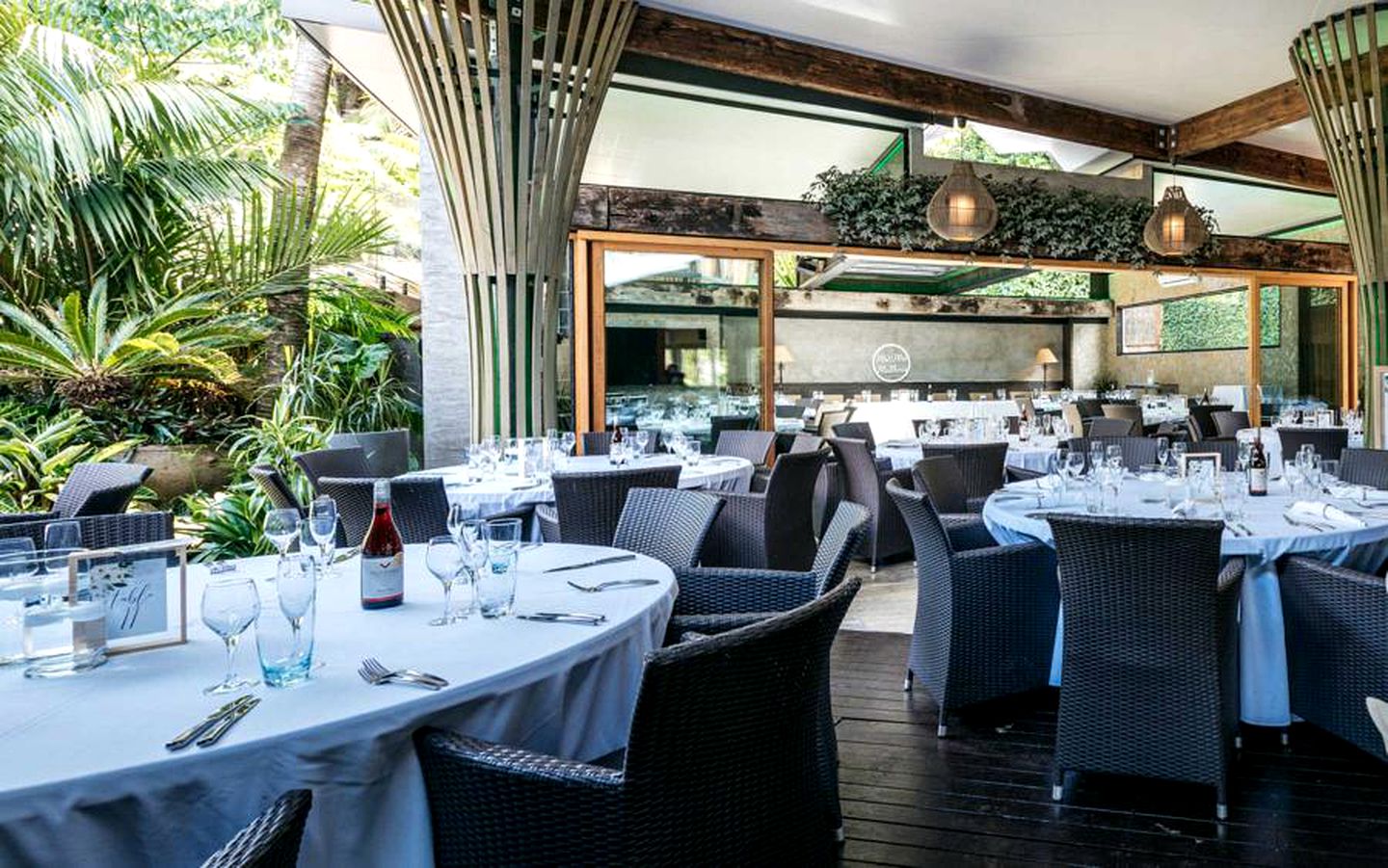 Luxury Lodge Rental with Saltwater Pool for Group Holiday in Palm Beach, Waiheke Island